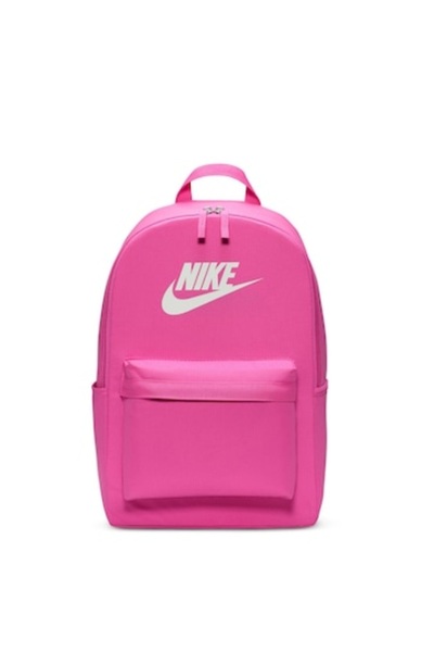 Nike Unisex Heritage Backpack - 25L, White, Fuchsia