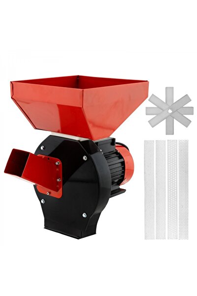 elefant Moară electrică pentru cereale și lucernă, 340 kg/h, 3900 W, 4 site, ...