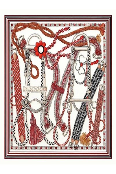 EGE DESIGN Silk Textured Satin Scarf 70 X 70