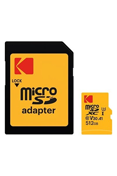 Kodak Mikro Sd 512GB Uhs-I U3 Ultra Hafıza Kartı