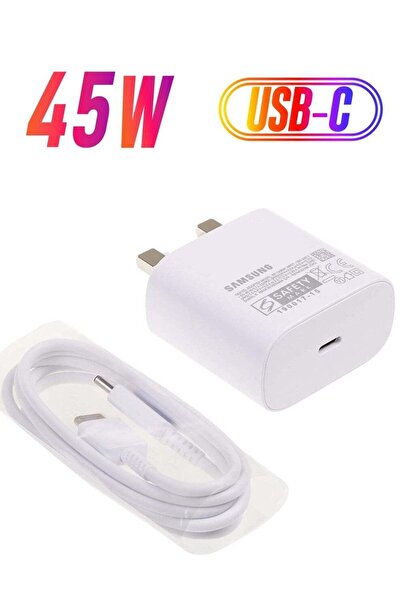 Shopi شاحن USB-C بقوة 45 واط، شاحن سامسونج فائق السرعة من النوع C لهواتف سامس...