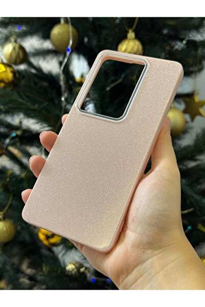 TechTrove Xiaomi Redmi Note 13 Pro 4G İçin Uyumlu Simli Soft Tasarımlı Lüx Ta...