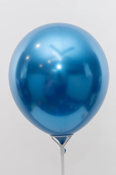 kutuTR Metallic Balloon 13 Inch – Shiny Blue Looking Silicone Balloon – 20 Pieces