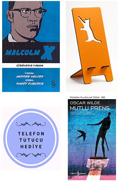 TÜRKİYE İŞ BANKASI KÜLTÜR YAYINLARI Malcolm X - Andrew Helfer + Mutlu Prens +...