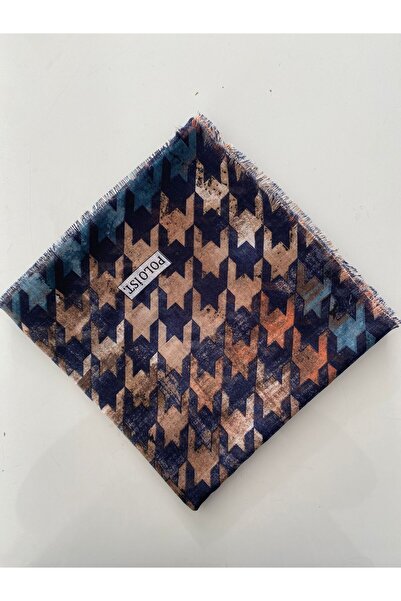 poloist Renkli Kazayağı Desen Tülbent Yazma