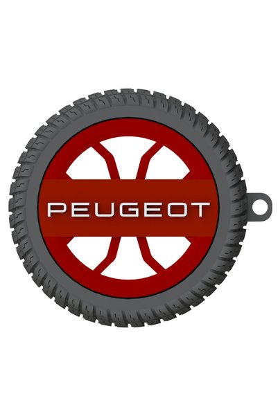 Ümraniye3d Peugeot Compatible Special Design Car Keychain - Premium Lightweight and Durable Keychain