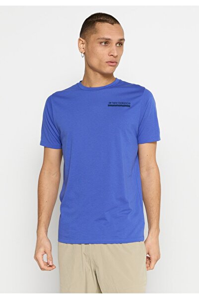 New Balance Tricou/Bluză albastră (ZZO2F2DAH-K00) Bărbați