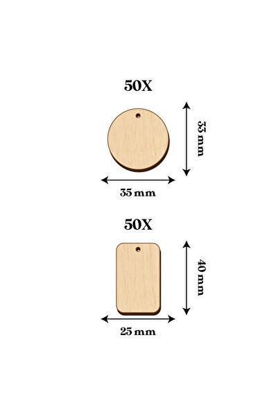 Hold My Stuff Set of 100 Blank Martisor Bases for Painting and Decorating, DIY Martisor Blanks, March 1, March 8