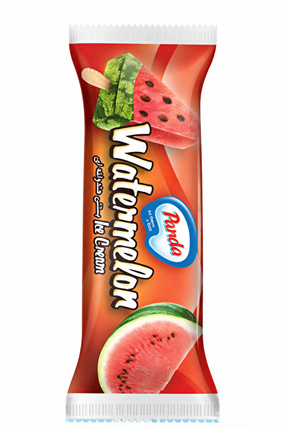 Panda آيس كريم بنكهة البطيخ | بنكهة البطيخ | كرتون يحتوي على 40 قطعة