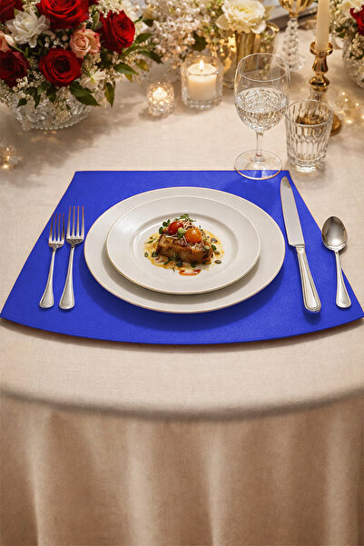 Morika Hotel & Home Textile طقم خدمة أمريكي من الجلد الصناعي مكون من 6 قطع من...