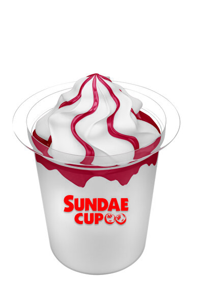 Panda Vanilla Sundae Cup Ice Cream 40 PCS