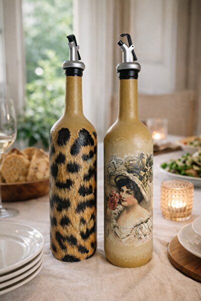 aSSa El Boyaması Limon & Sirkelik & Cam yağdamlık seti Mutfak dekorasyonu & H...