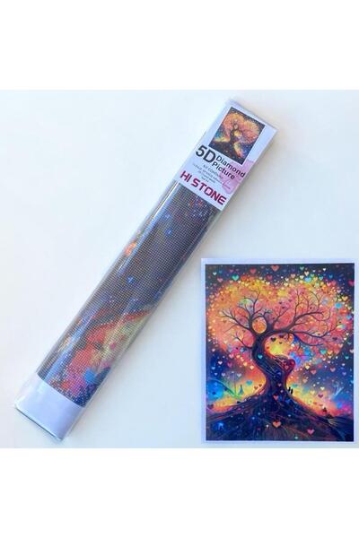 NT Boncuklu Taşlı Pano Mozaik Elmas Goblen Çocuklar İçin Diamond Tablo 50x 65...