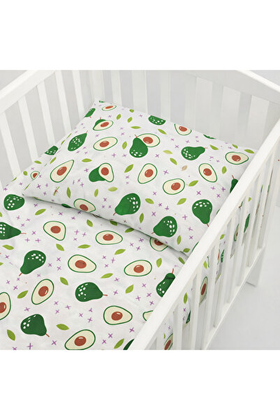 Babycitytr %100 Pamuk Müslin Bebek Yatak Çarşafı & Yastık Seti Yumuşacık, Nef...