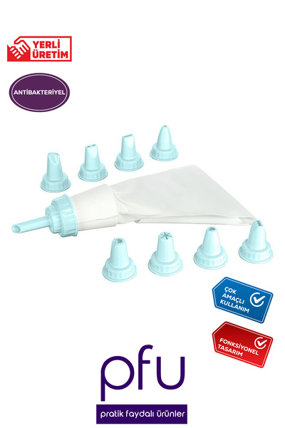 PFU Pratik Faydalı Ürünler Pasta Krema Pompası | Krem Şanti Şırıngası | Krema...