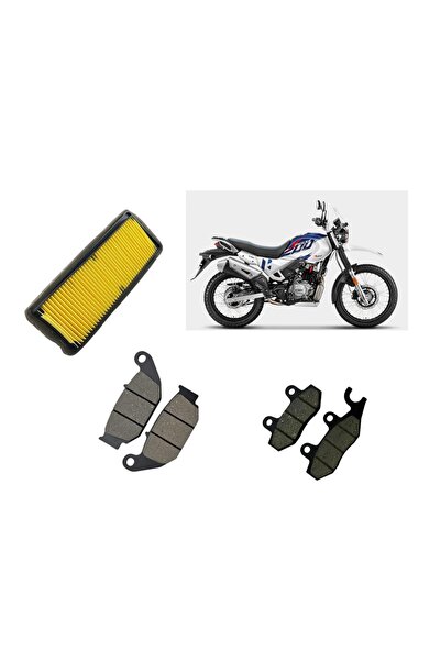 MOTOHANE Hero X-pluse 200 4V Cross Bakım Seti Ön-Arka Balata Ve Hava filtresi...