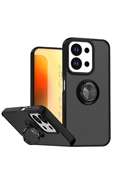 NewFace غطاء سيليكون مونتريال رينج (160019) لهاتف شاومي ريدمي 15C 4G - أسود