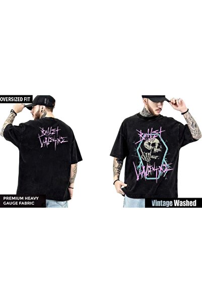 sensobel تي شيرت بوليت فور ماي فالنتاين قابل للغسل بمقاس كبير