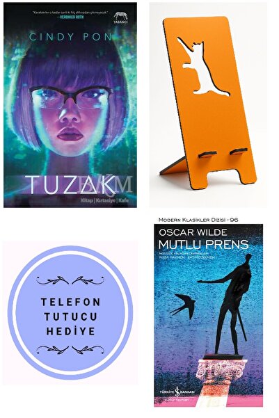 TÜRKİYE İŞ BANKASI KÜLTÜR YAYINLARI Tuzak + Cindy Pon + Mutlu Prens + Telefon...