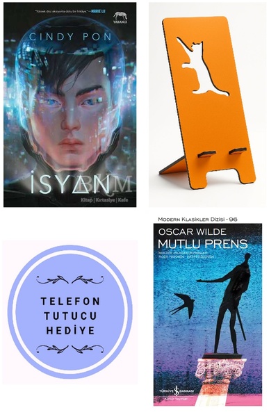 TÜRKİYE İŞ BANKASI KÜLTÜR YAYINLARI İsyan + Cindy Pon + Mutlu Prens + Telefon...