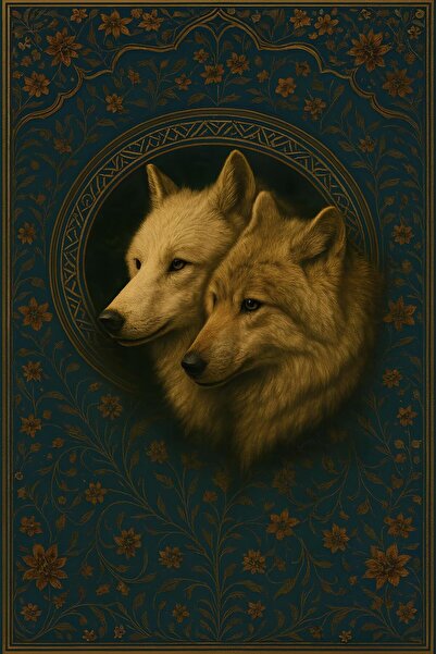 Rabadon Motifli Otantik Desenli Duvar Posteri Yırtılmaz Branda (Çerçevesiz) K...