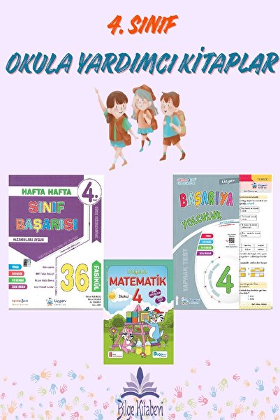 Üçgen Yayıncılık 4.Sınıf 36 Haftalık Sınıf Başarısı + Başarıya Yolculuk Yapra...