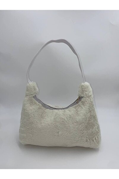 Marvelis Lady Plush Hand and Shoulder Baguette Women's Bag