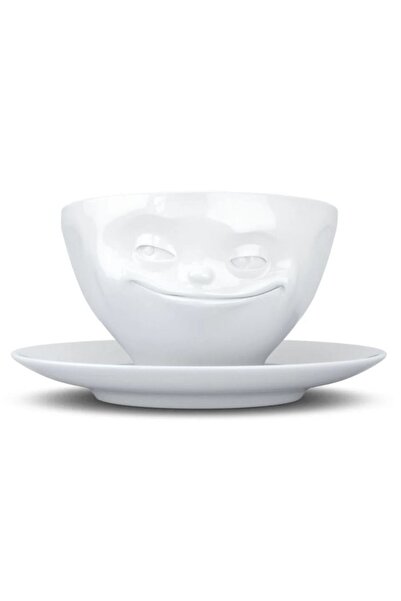 TASSEN Grinning Beyaz Çay Fincanı 200 ML