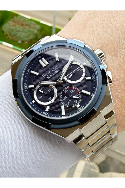 Ferrucci Göstergeleri Aktif 45 mm Çelik Erkek Kol Saati