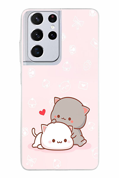 TechTree حافظة سيليكون متوافقة مع هاتف سامسونج جالاكسي S21 ULTRA لطيفة وريموت...