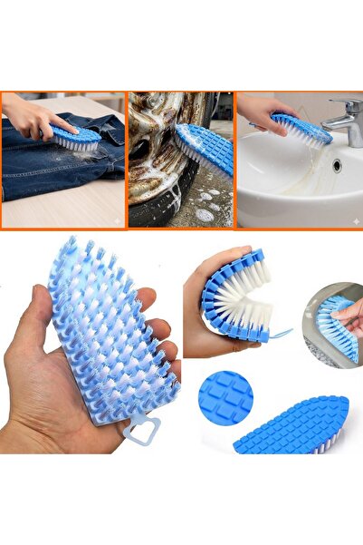 Neler Geldi Neler Flexible Bendable Cleaning Brush Multi-Purpose General Clea...