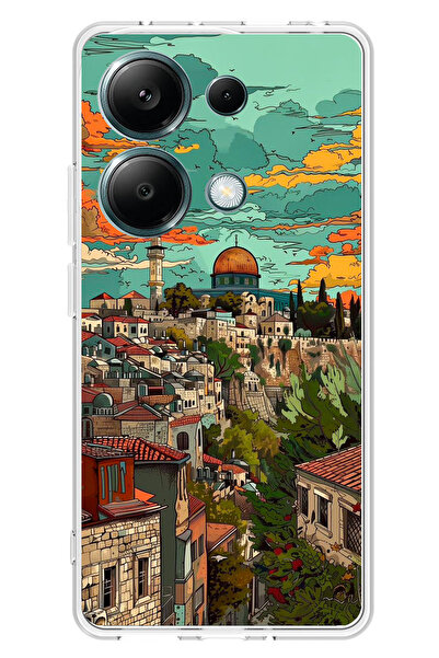 TechTree حافظة سيليكون متوافقة مع هاتف Redmi Note 13 PRO 4G من فلسطين الحرة و...