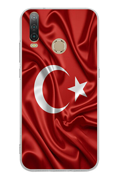 TechTree حافظة سيليكون متوافقة مع علم تركيا مطبوع من جنرال موبايل GM 10