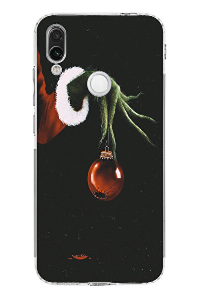 TechTree حافظة سيليكون متوافقة مع هاتف Redmi Note 7-7 PRO باللون الأخضر وكرة ...