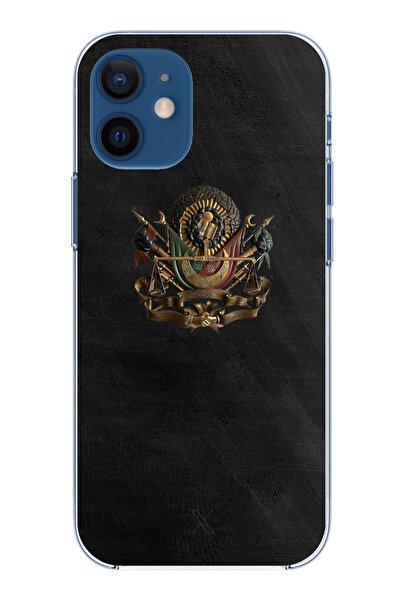 TechTree iPhone 12 Mini Compatible Printed Silicone Case with Ottoman Tughra ...