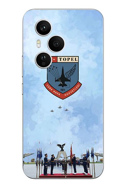 TechTree Honor 400 Pro Compatible Turkish Air Force Printed Silicone Case