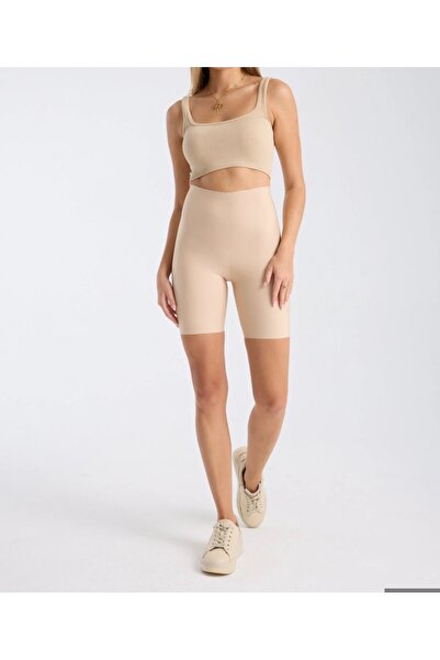 CHARM Charmlingerie 5Li Women's High Waist Laser Cut Boxer Shorts