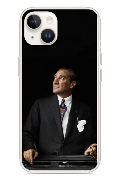 TechTree حافظة سيليكون متوافقة مع هاتف iPhone 14 PLUS من Ufka Bakan Lider Ata...