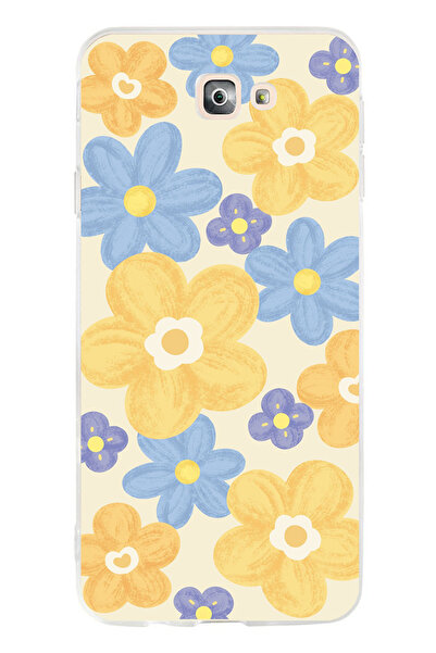 TechTree حافظة سيليكون ناعمة متوافقة مع هاتف سامسونج جالاكسي J7 برايم مطبوع