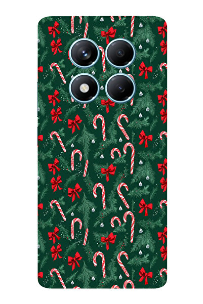 TechTree حافظة سيليكون متوافقة مع هاتف Redmi Note 14 PRO 4G على شكل شجرة الصن...