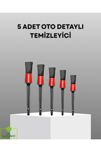 ZERO LAND مجموعة فرش تنظيف التفاصيل من إس بي تي آر إن إس، 5 قطع، لتنظيف الجنوط والمحرك والتهوية الداخلية (170123) والتنظيف الخارجي