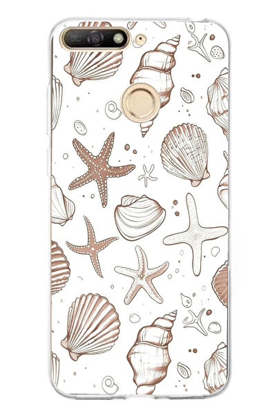 TechTree حافظة سيليكون لهاتف هواوي Y6 2018 - متوافقة مع Honor 7A، بتصميم نجم ...