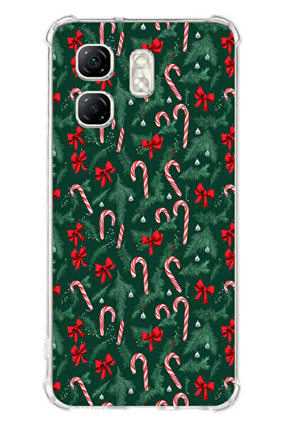 TechTree Infinix Hot 50i - حافظة سيليكون متوافقة مع شجرة الصنوبر وعصا الحلوى ...