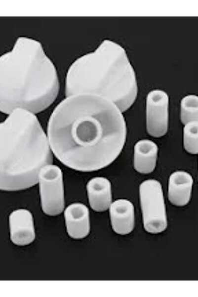 sterk Buton aragaz, cuptor set 4 bucati, culoare alb. Dimensiuni adaptoare: 5mm, 6mm, 7mm, 8mm.