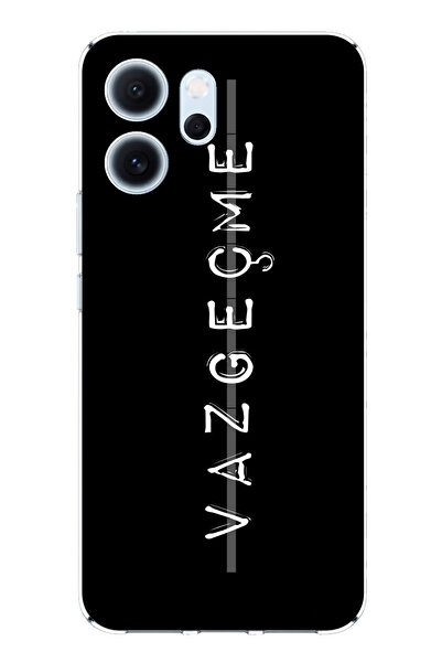 TechTree Printed Silicone Case Compatible with Oppo Reno 14F with Forget-Me-N...