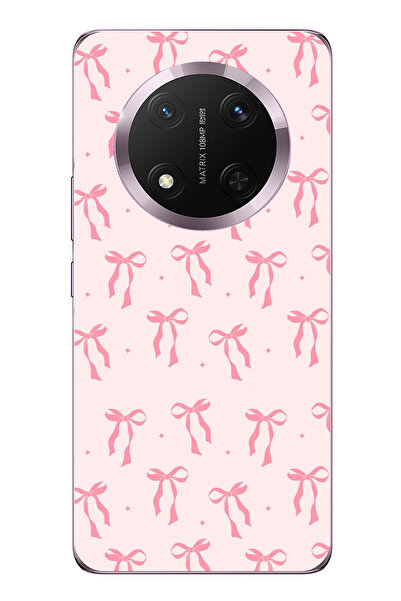 TechTree حافظة سيليكون مطبوع متوافقة مع هاتف Honor Magic 7 Lite بنمط فيونكة و...