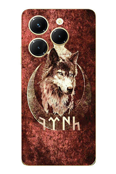 TechTree حافظة سيليكون مطبوع متوافقة مع هاتف Infinix Hot 40-40 PRO مع كتابة ج...