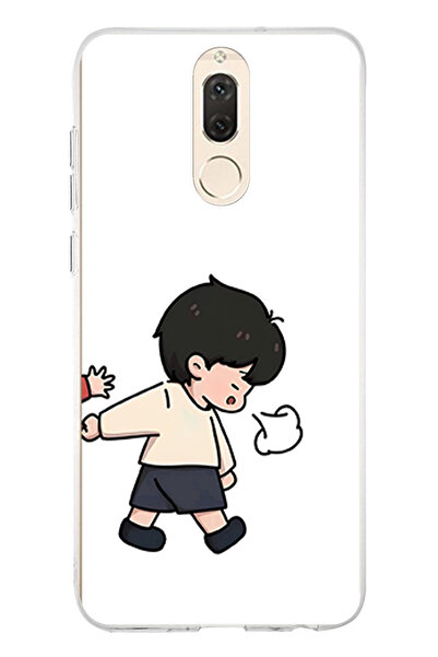 TechTree حافظة سيليكون متوافقة مع هاتف Huawei Mate 10 Lite - حافظة سيليكون مز...