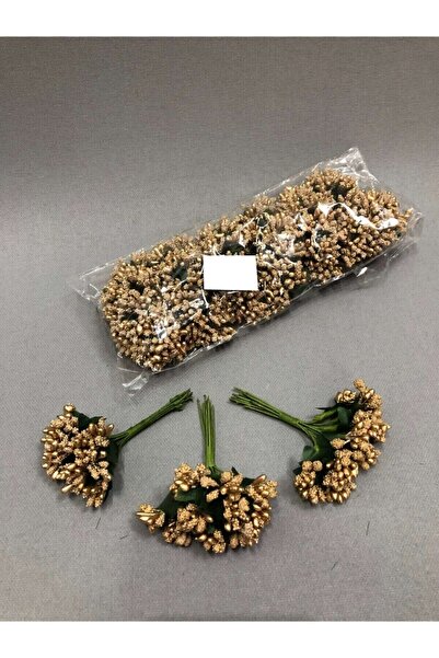 Massaltay بذور زينة حلوى الزفاف الذهبية اللون من جولد بيتريكتيك سيبيسو - عبوة...