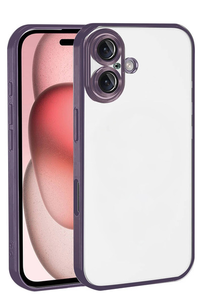 NewFace غطاء سيليكون لهاتف آيفون 17 من إس بي تي آر إن إس مع عدسة (174619) - أ...